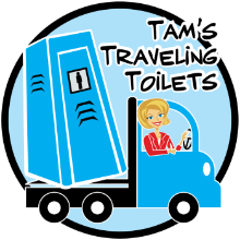 Tim's Traveling Toilets logo
